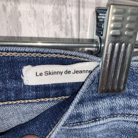 Womens Size 29 Frame Le Skinny De Jeanne Willow Spring Jeans EUC - Picture 3 of 6